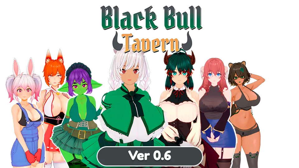 Black Bull Tavern: Monster Girl Harem gameplay screenshot 1 (Ren'Py adult game) by Lewd Milk – free download