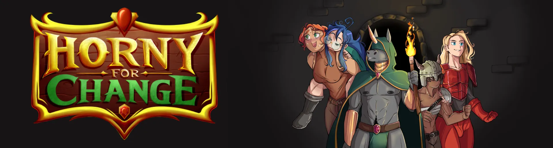 Horny for Change gameplay screenshot 1 (Ren'Py adult game) by Anti-Villain Games – free download