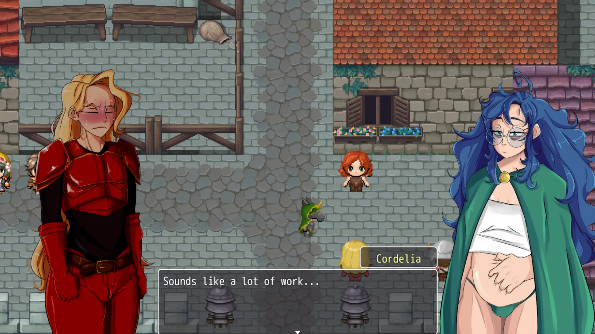 Horny for Change gameplay screenshot 4 (Ren'Py adult game) by Anti-Villain Games – free download