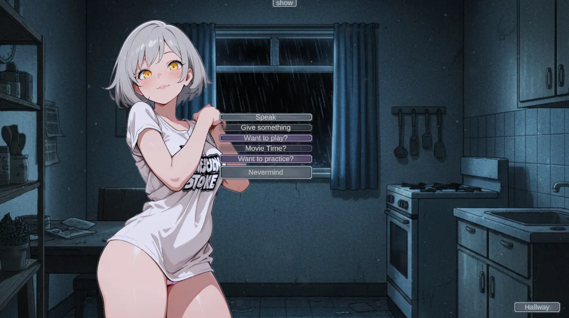 Sinful Nights gameplay screenshot 3 (Ren'Py adult game) by EnZetsu – free download
