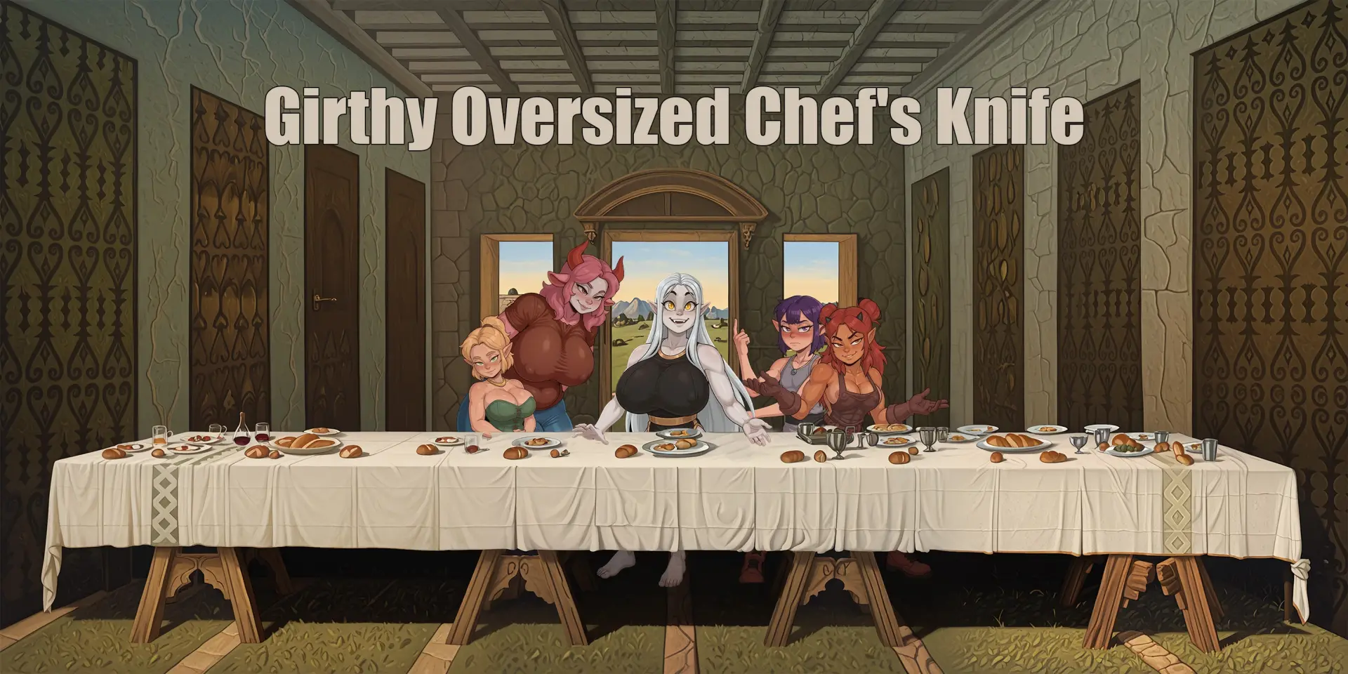 Girthy Oversized Chef’s Knife cover 0.20 – Ren'Py adult game by Ohmami free download