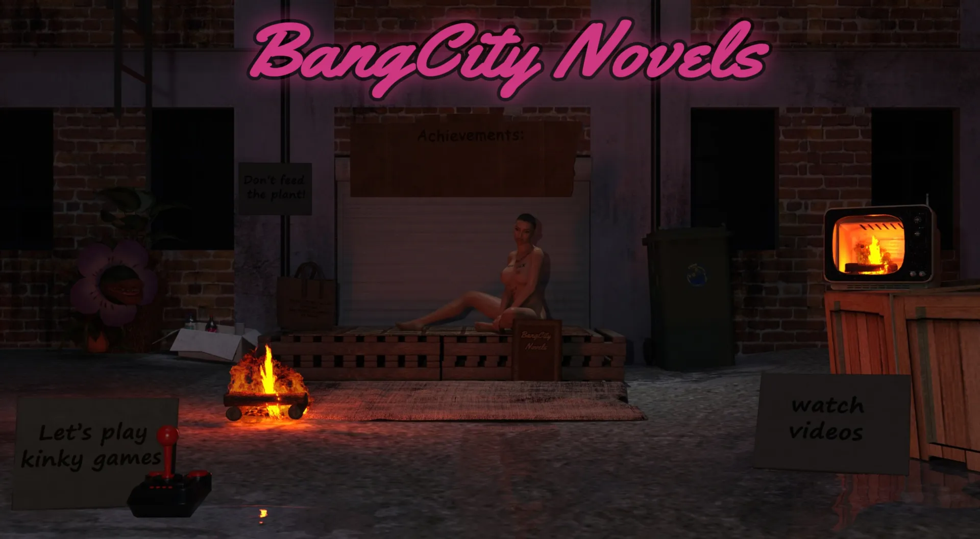 BangCity Novels gameplay screenshot 2 (Ren'Py adult game) by BangCityDev – free download