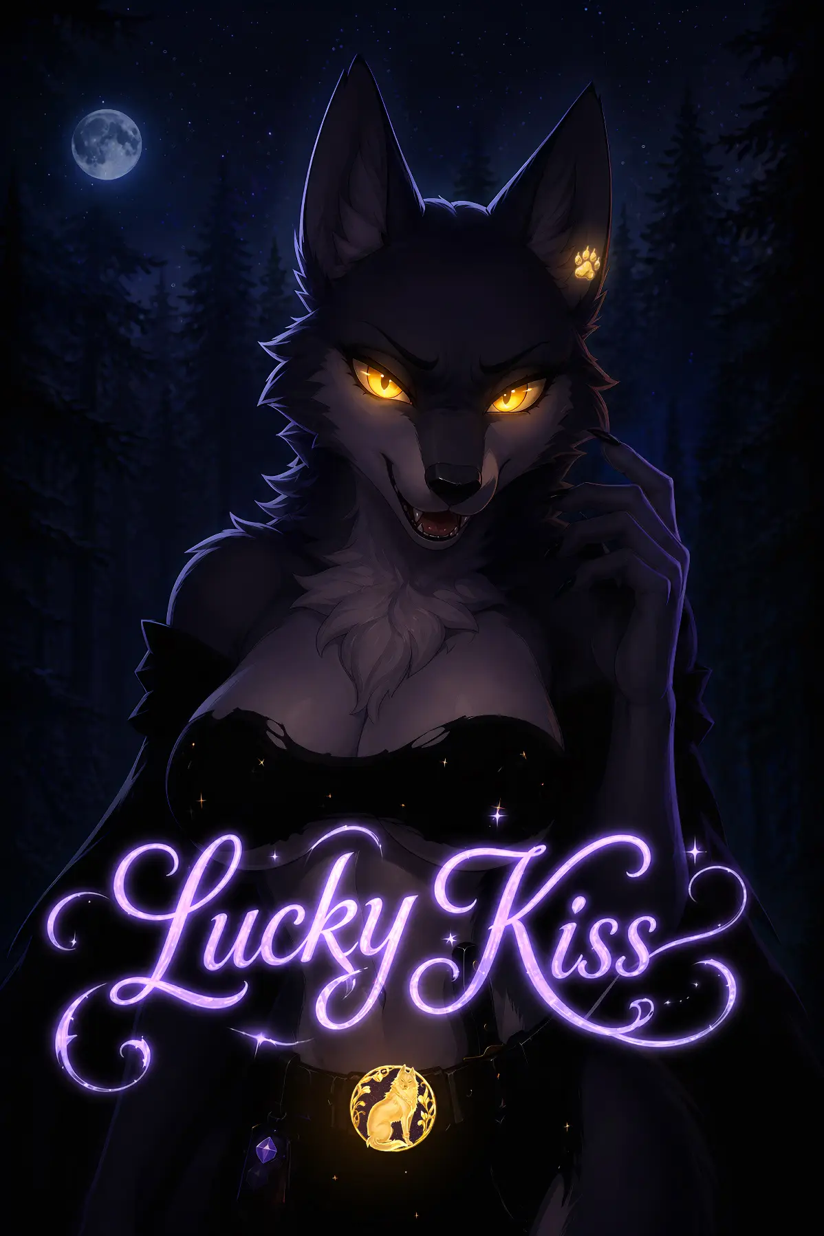 Lucky Kiss gameplay screenshot 8 (Ren'Py adult game) by Randy Fox – free download