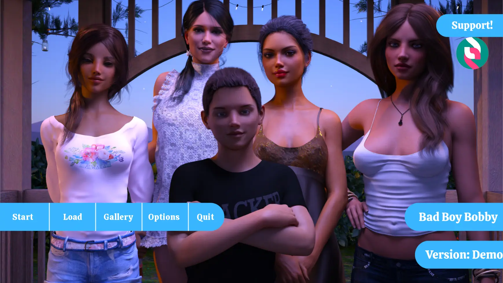Bad Boy Bobby: Classic cover Demo – Ren'Py adult game by Foxcreates free download