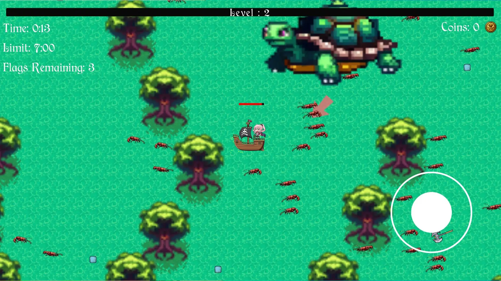 Hentai Pirates Survivors gameplay screenshot 2 (Ren'Py adult game) by Pinky Pads – free download