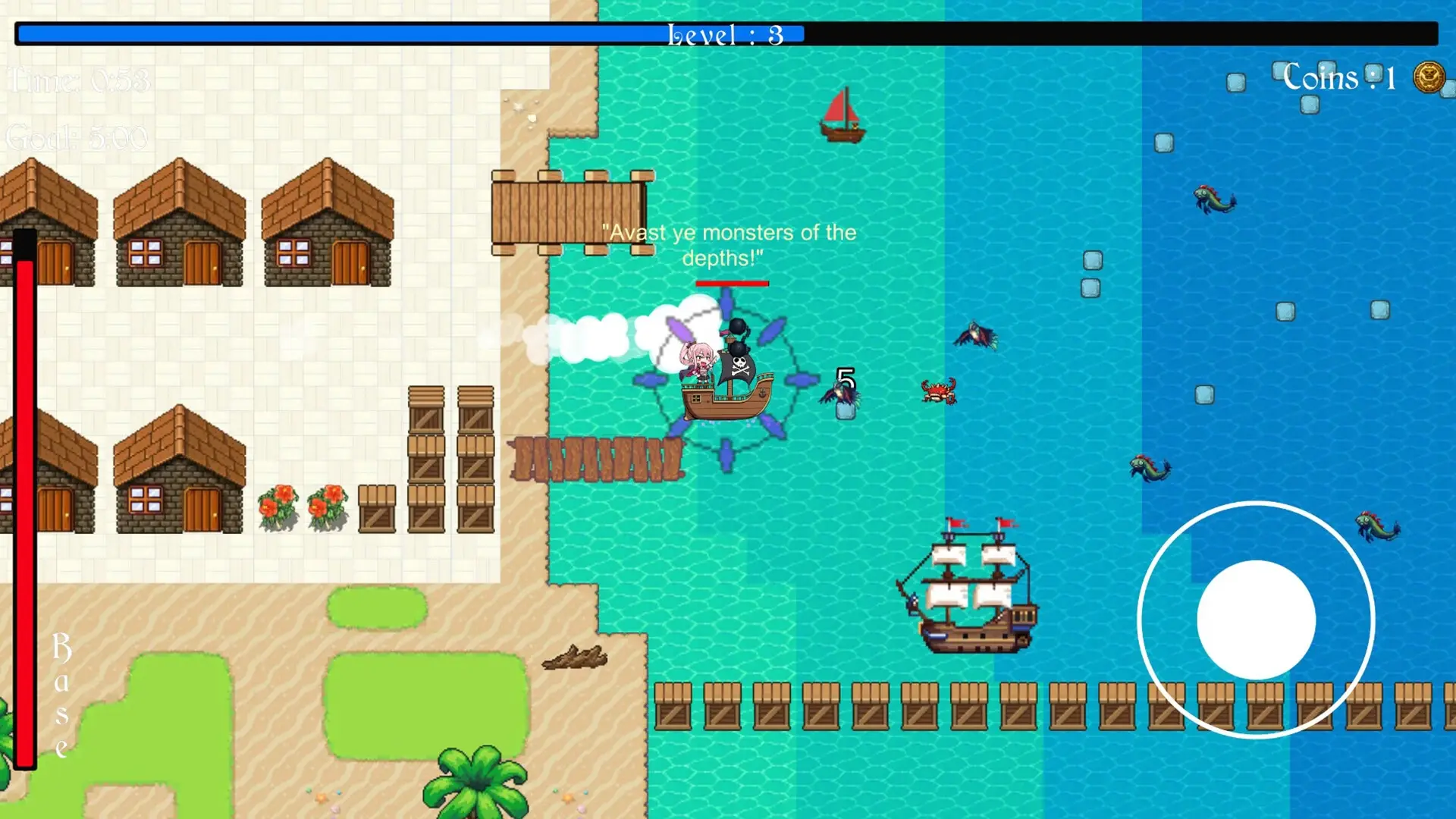 Hentai Pirates Survivors gameplay screenshot 8 (Ren'Py adult game) by Pinky Pads – free download