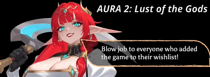AURA 2: Lust of the Gods cover 0.3.4 – Ren'Py adult game by TopHouse Studio free download