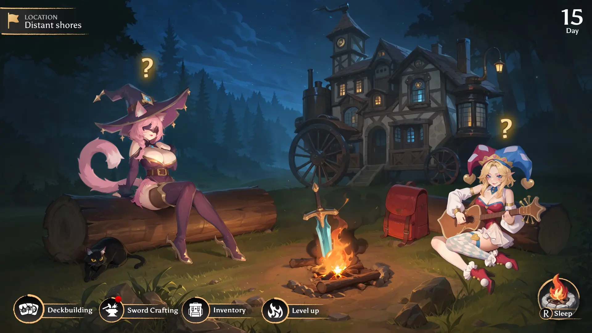 AURA 2: Lust of the Gods gameplay screenshot 3 (Ren'Py adult game) by TopHouse Studio – free download