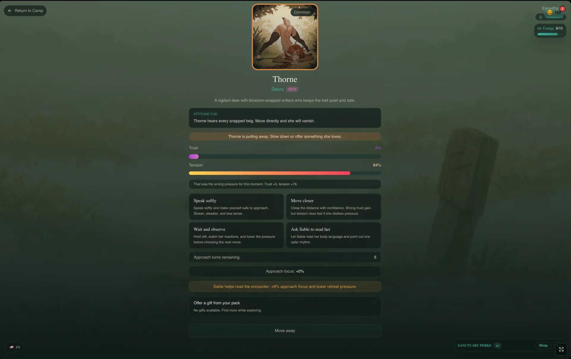 Chimera Haven gameplay screenshot 6 (HTML adult game) by Shaste – free download