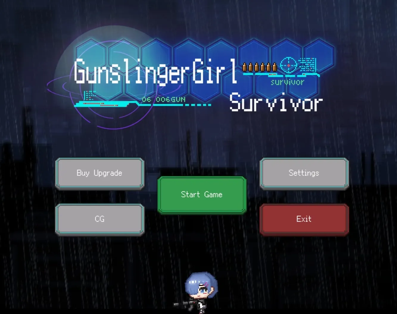 Gunslinger Girl Survivor gameplay screenshot 5 (Ren'Py adult game) by Middle-Aged Men (中年の男たち) – free download