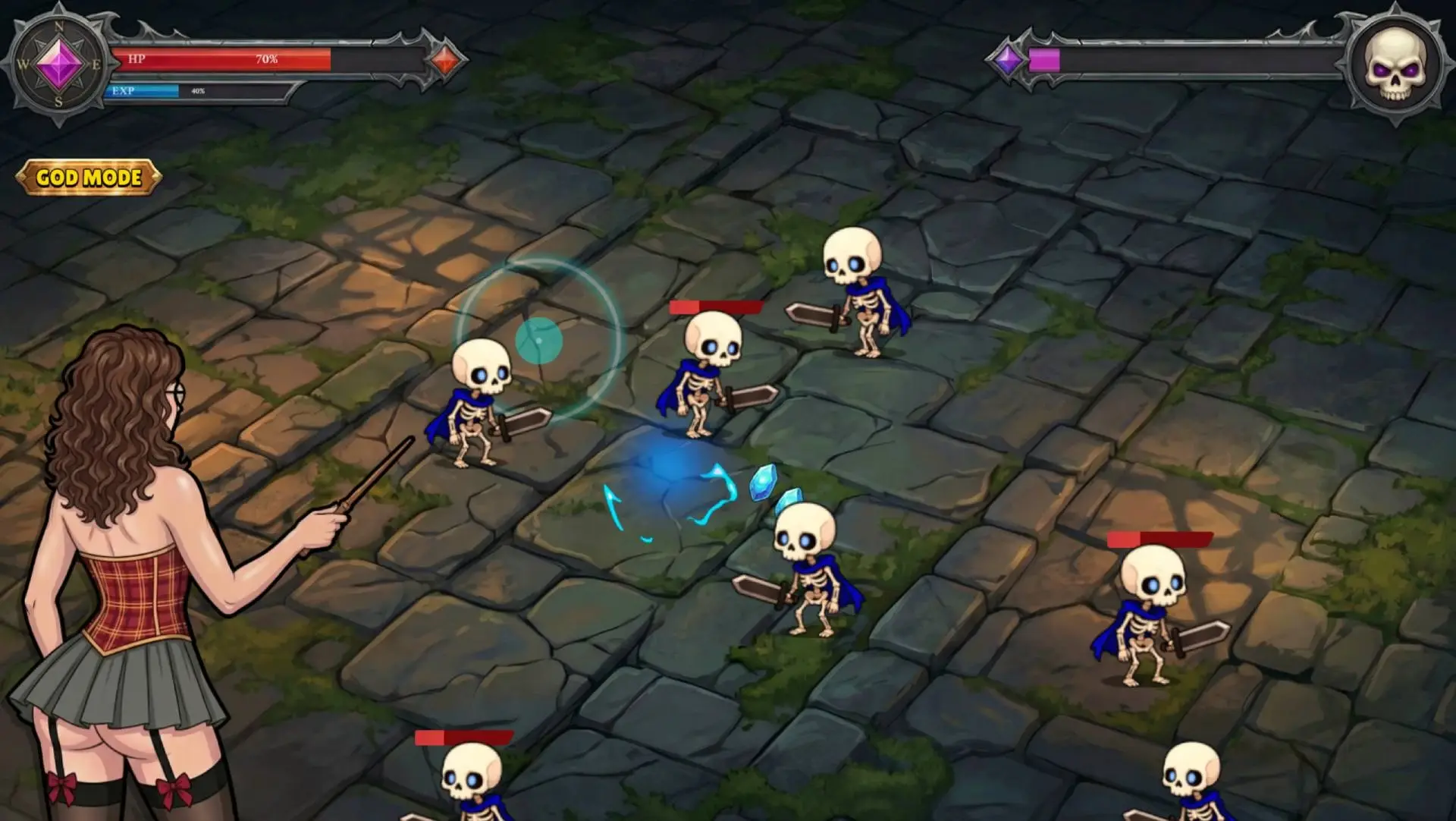Arcane Quest gameplay screenshot 2 (Ren'Py adult game) by HornyPopcorn – free download