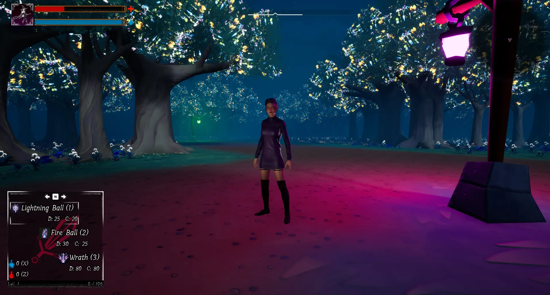Lust Witch: Lewd Redemptions gameplay screenshot 4 (Ren'Py adult game) by Broke Joke Games – free download