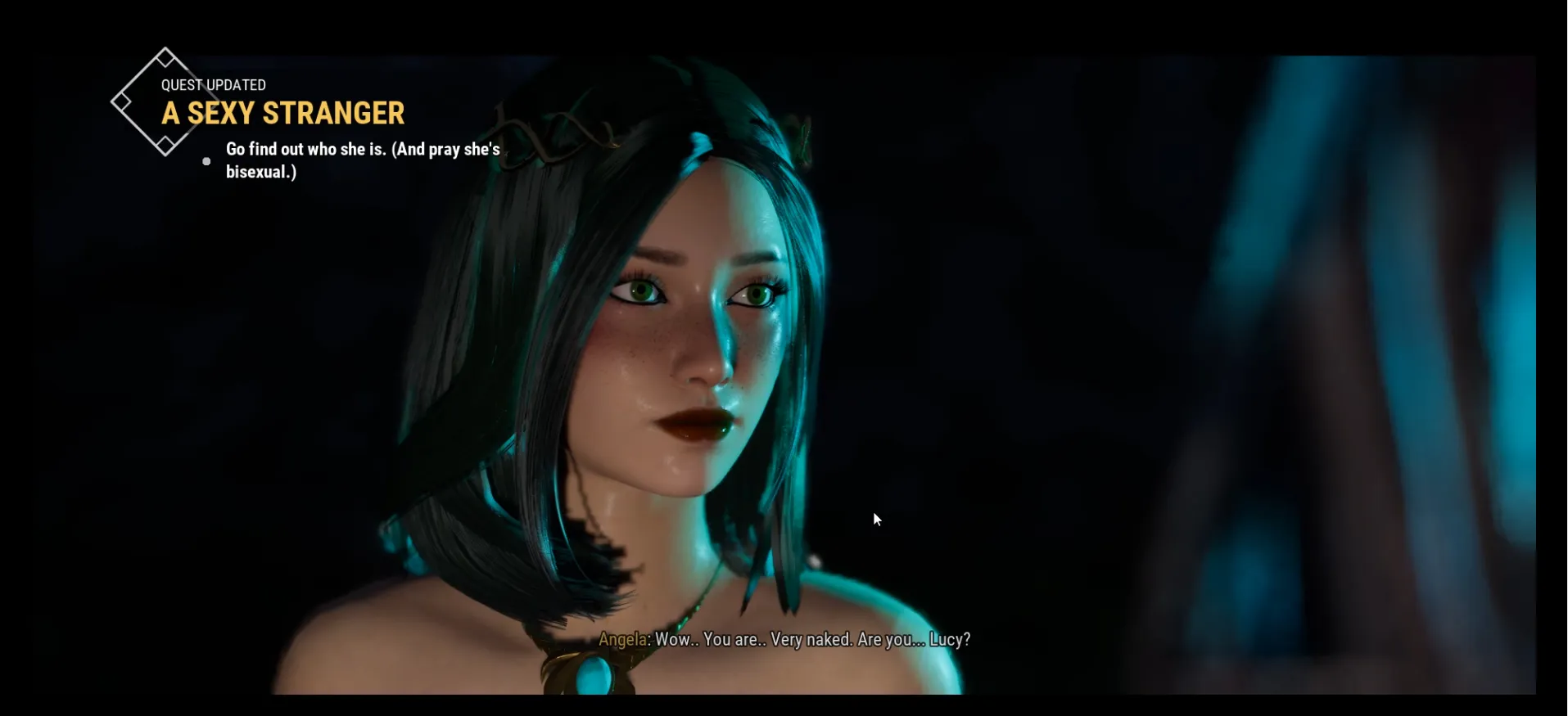 Lust Witch: Lewd Redemptions gameplay screenshot 2 (Ren'Py adult game) by Broke Joke Games – free download