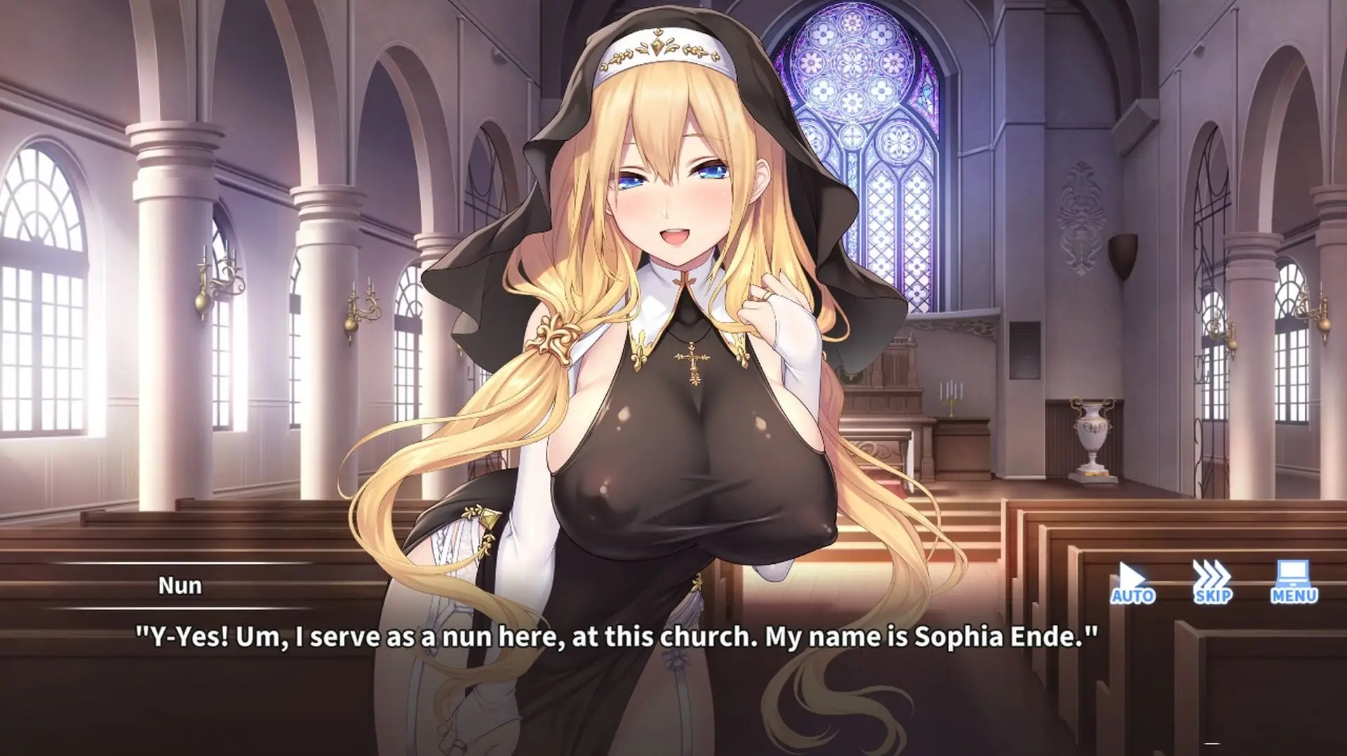 Do As I Say – Obedience to the Priest gameplay screenshot 6 (Ren'Py adult game) by Girl's Software – free download