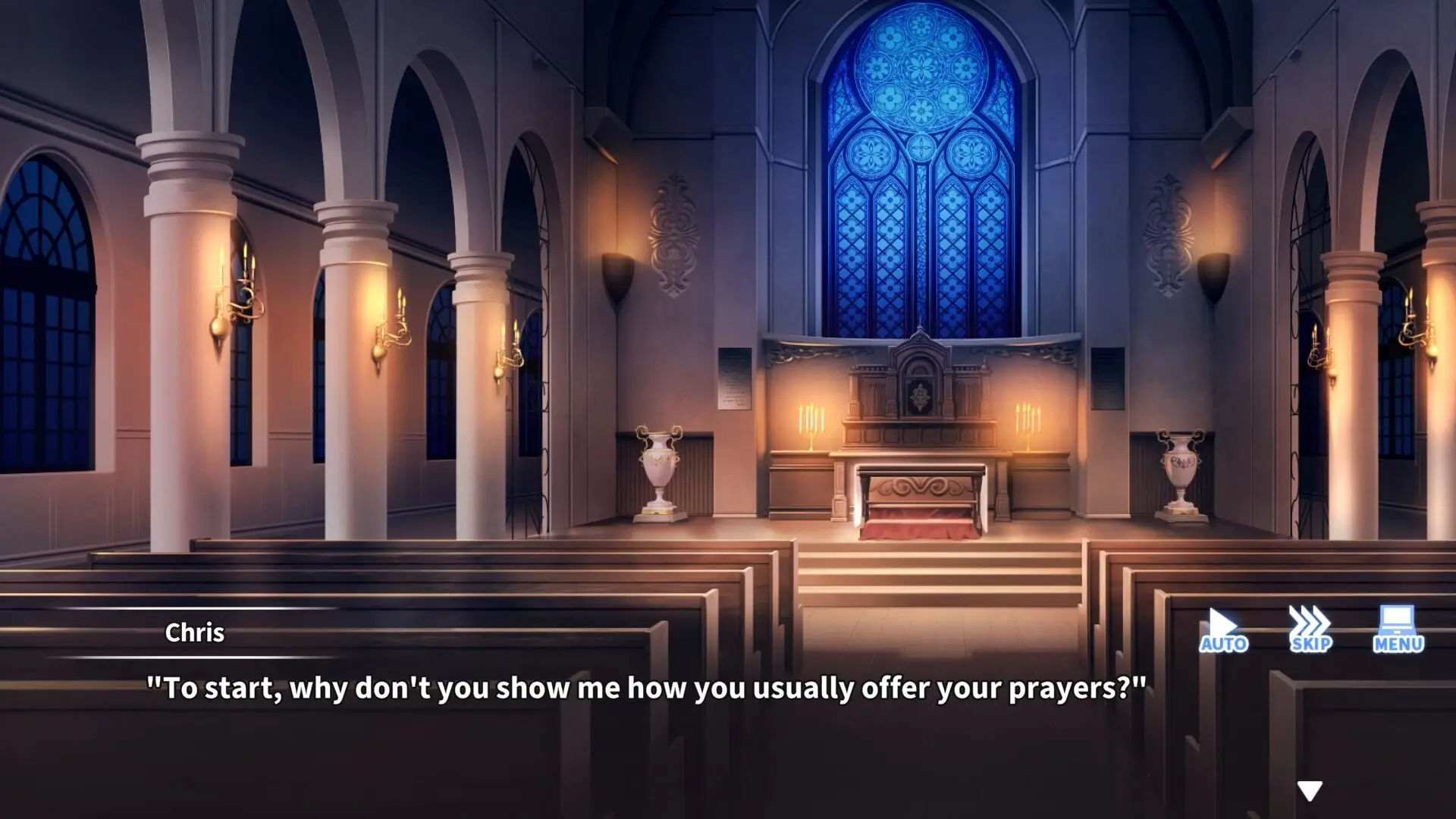 Do As I Say – Obedience to the Priest gameplay screenshot 4 (Ren'Py adult game) by Girl's Software – free download