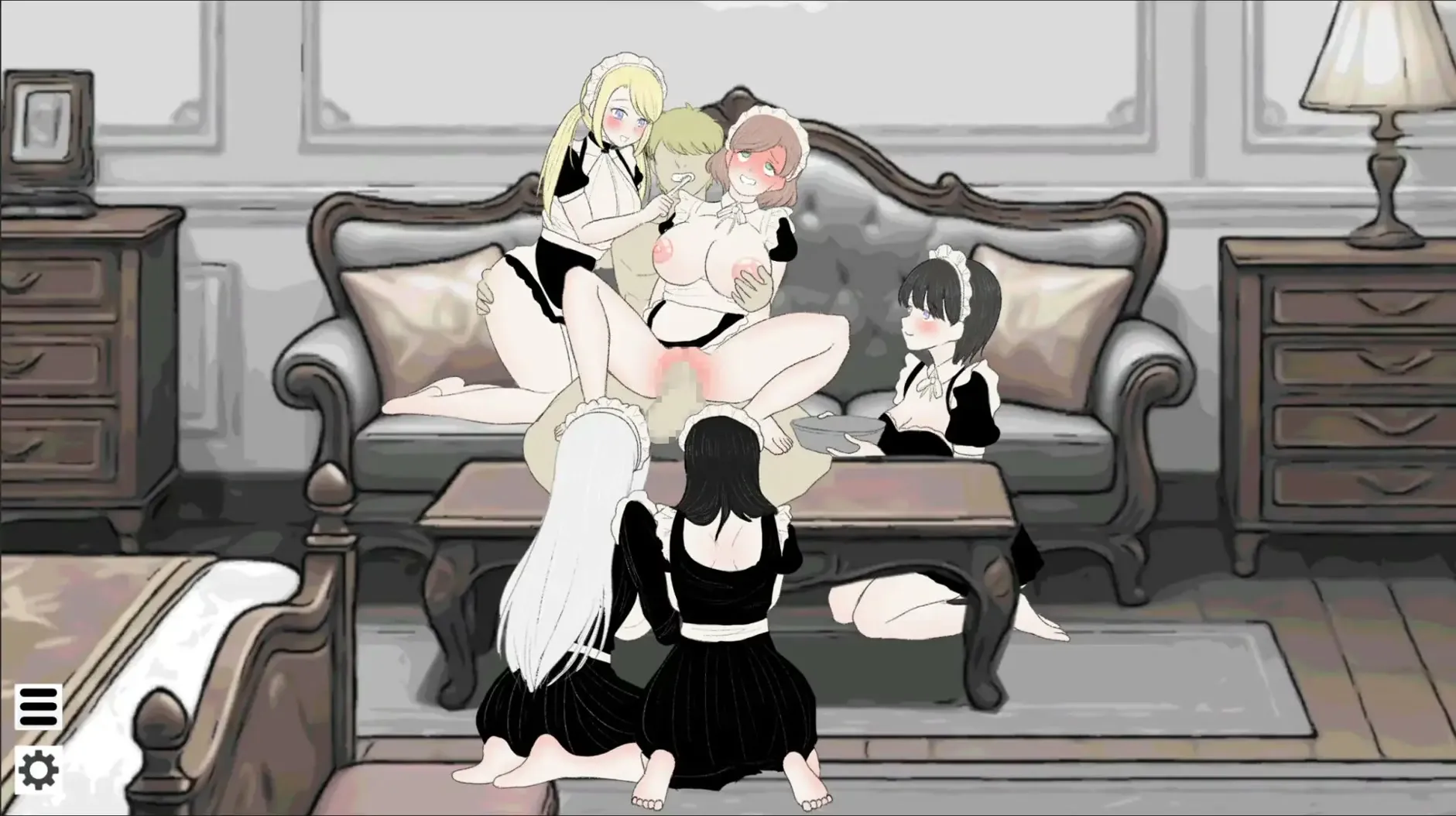 A Day in the Life of a Noble: 7-8AM gameplay screenshot 3 (Ren'Py adult game) by Dreamfish – free download