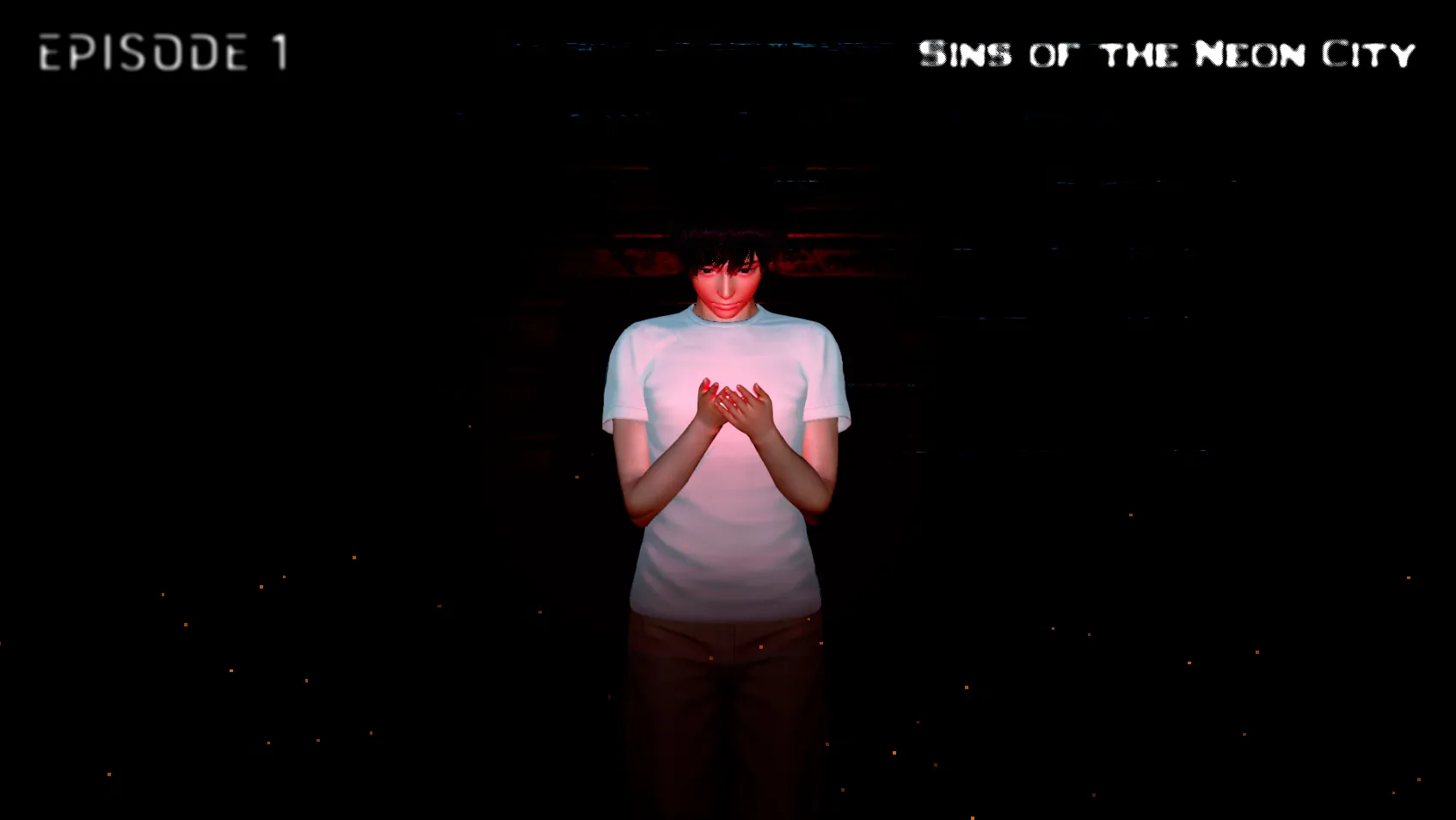 Sins of the Neon City gameplay screenshot 1 (Ren'Py adult game) by Sad and bad – free download