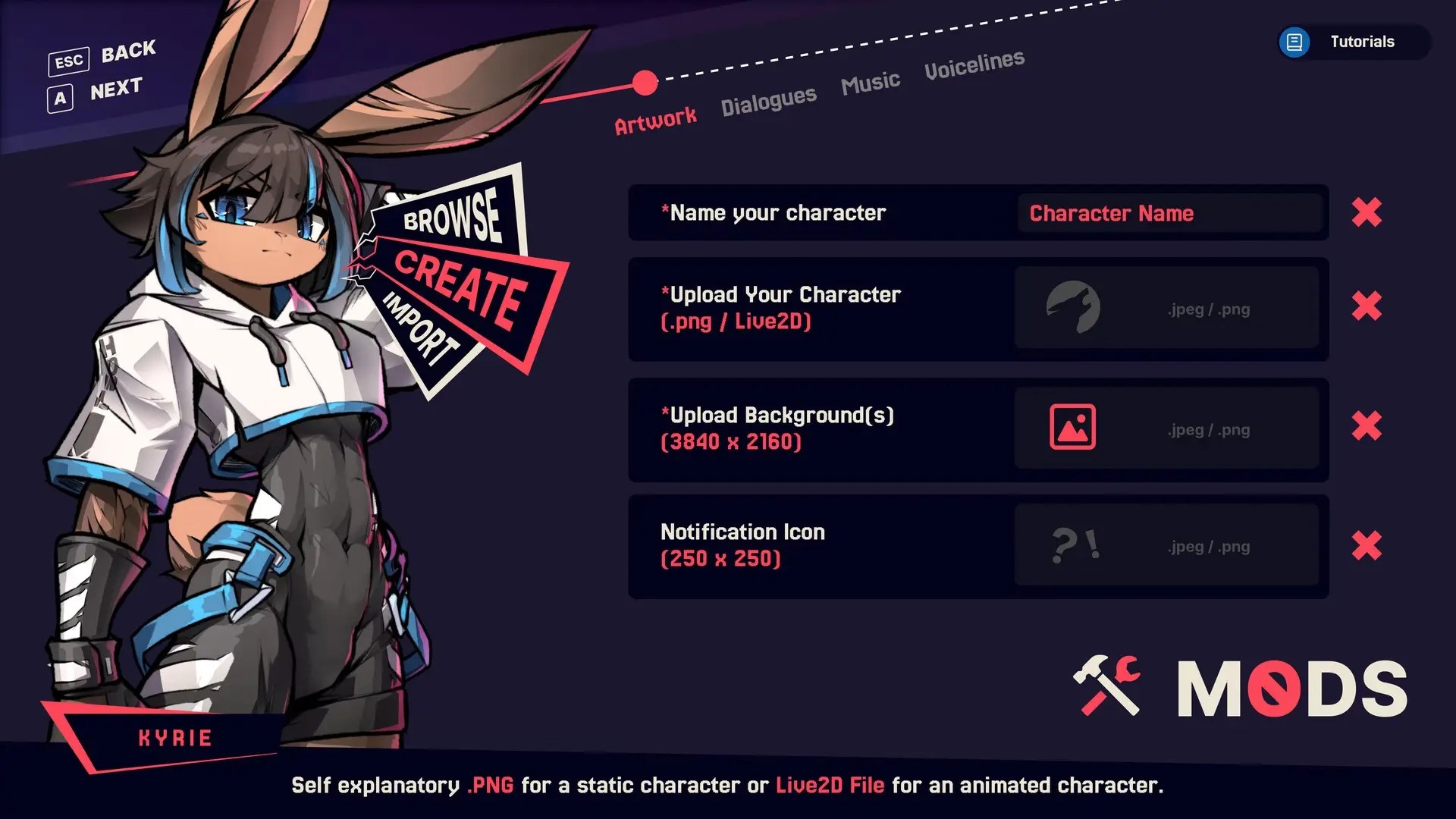 BBY Don’t Hurt Me gameplay screenshot 3 (Ren'Py adult game) by KITT DESIGNS – free download