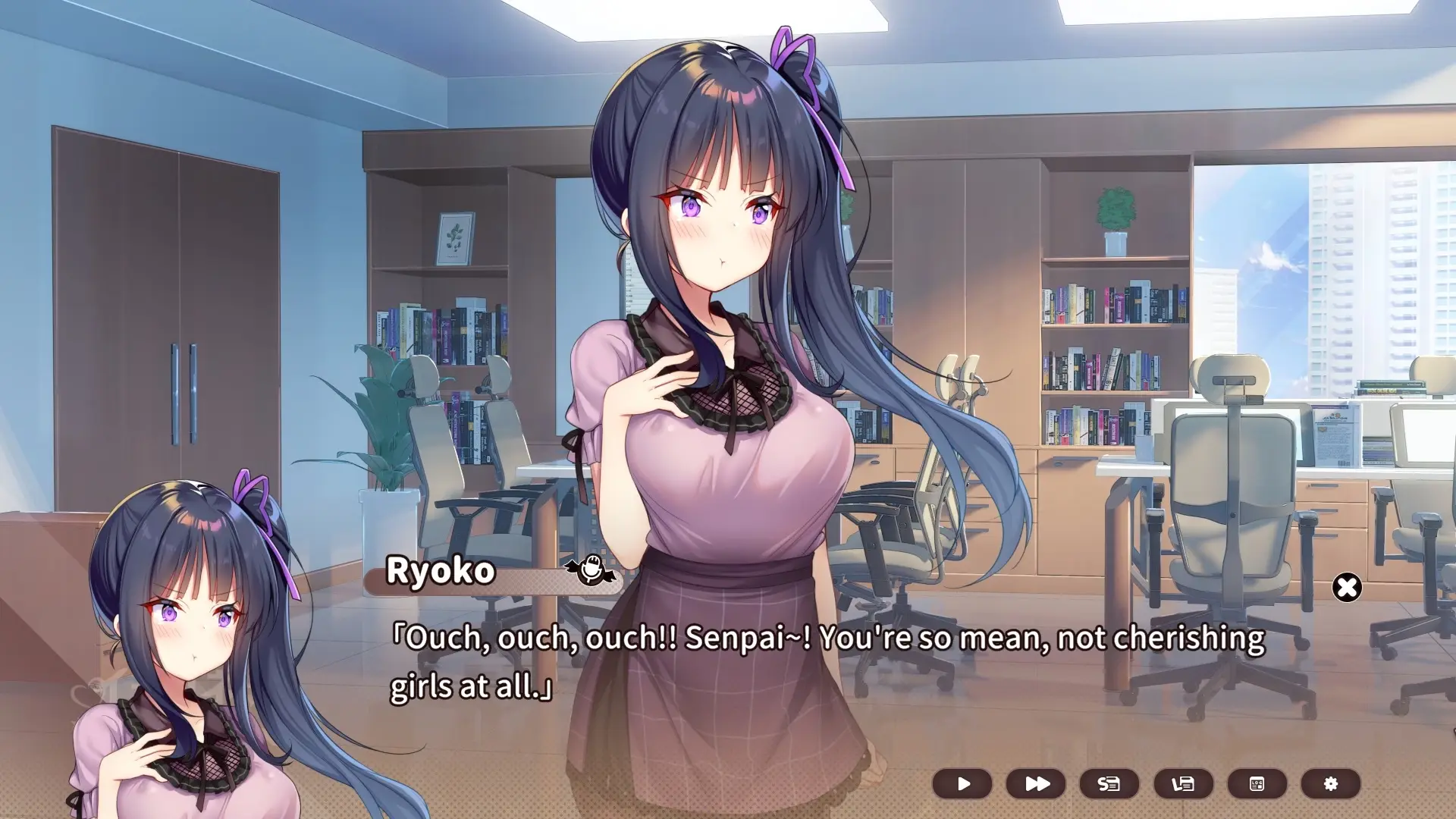 Sisters Connect gameplay screenshot 4 (Ren'Py adult game) by MitsuYuki Tea Party (光雪茶会 – free download