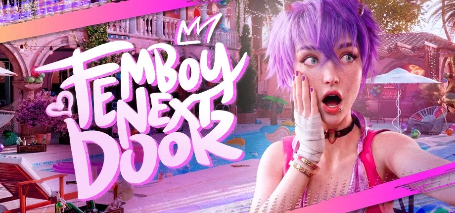 Femboy Next Door gameplay screenshot 1 (Ren'Py adult game) by Lewd Star – free download