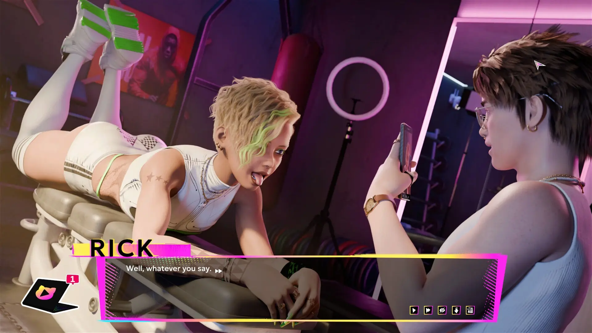 Femboy Next Door gameplay screenshot 10 (Ren'Py adult game) by Lewd Star – free download