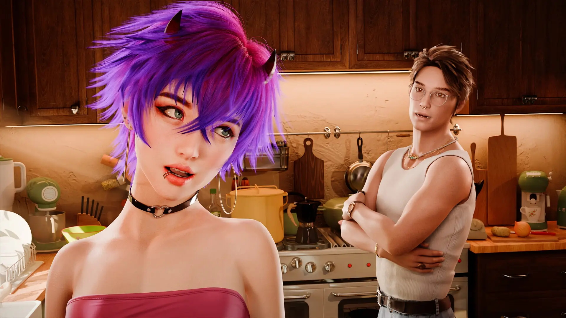 Femboy Next Door gameplay screenshot 21 (Ren'Py adult game) by Lewd Star – free download