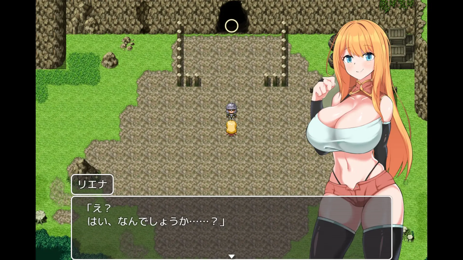 Adventurer Liena: The Targeted Girl and Her Boyfriend gameplay screenshot 12 (Ren'Py adult game) by Miracleglittica – free download