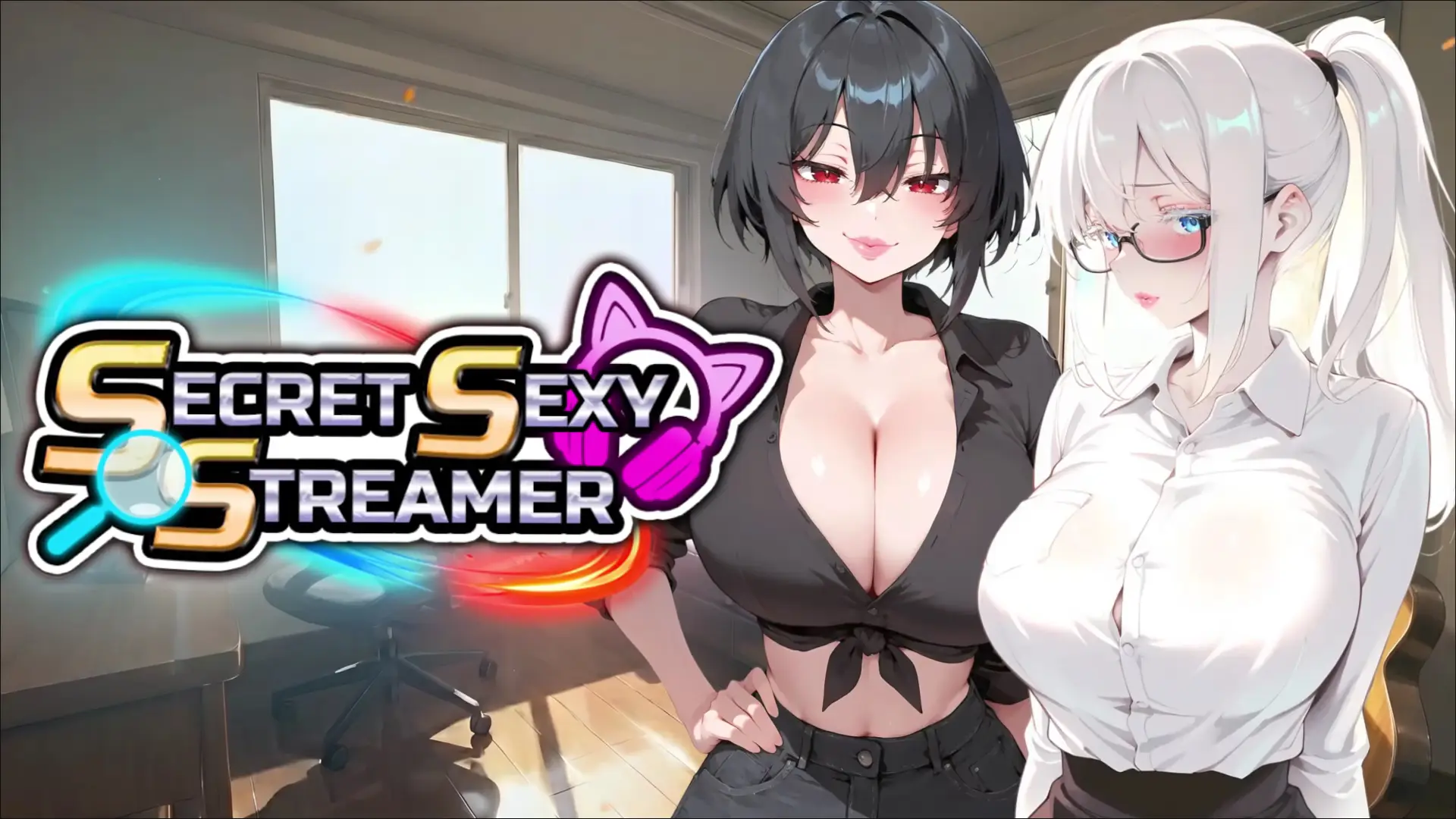 Secret Sexy Streamer cover 1.0 – Ren'Py adult game by Fantasy Games free download