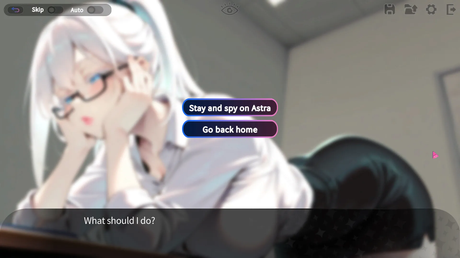 Secret Sexy Streamer gameplay screenshot 1 (Ren'Py adult game) by Fantasy Games – free download