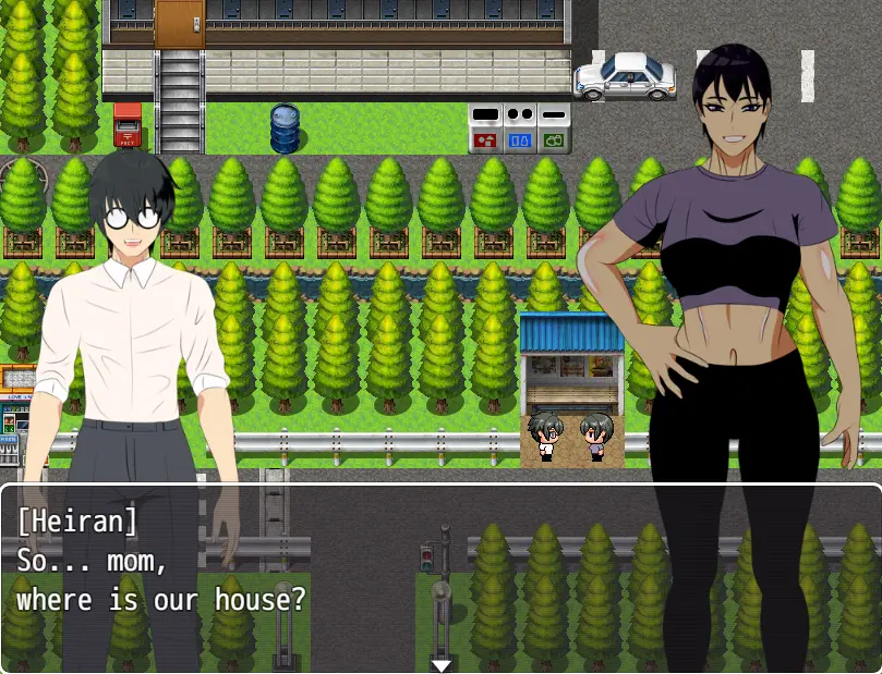 My Friend & My Mom gameplay screenshot 10 (Ren'Py adult game) by Domanian – free download