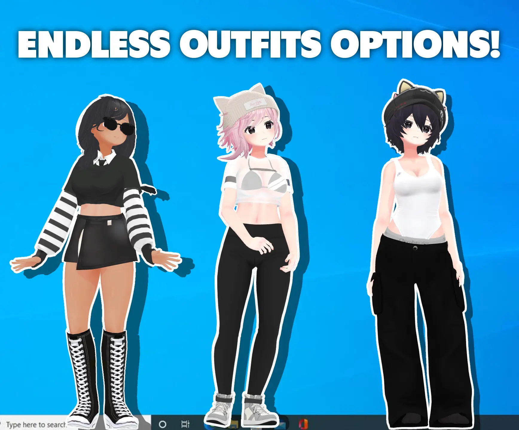 Neko Desktop Pet 2 gameplay screenshot 2 (Ren'Py adult game) by SatyrKing – free download