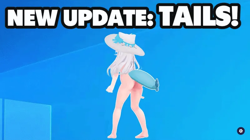 Neko Desktop Pet 2 gameplay screenshot 3 (Ren'Py adult game) by SatyrKing – free download