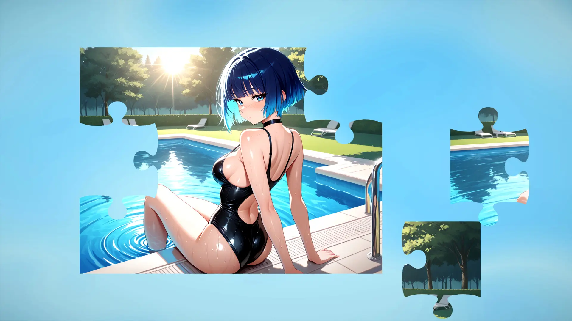 Jigsaw Stories gameplay screenshot 4 (Ren'Py adult game) by Neo Passion – free download