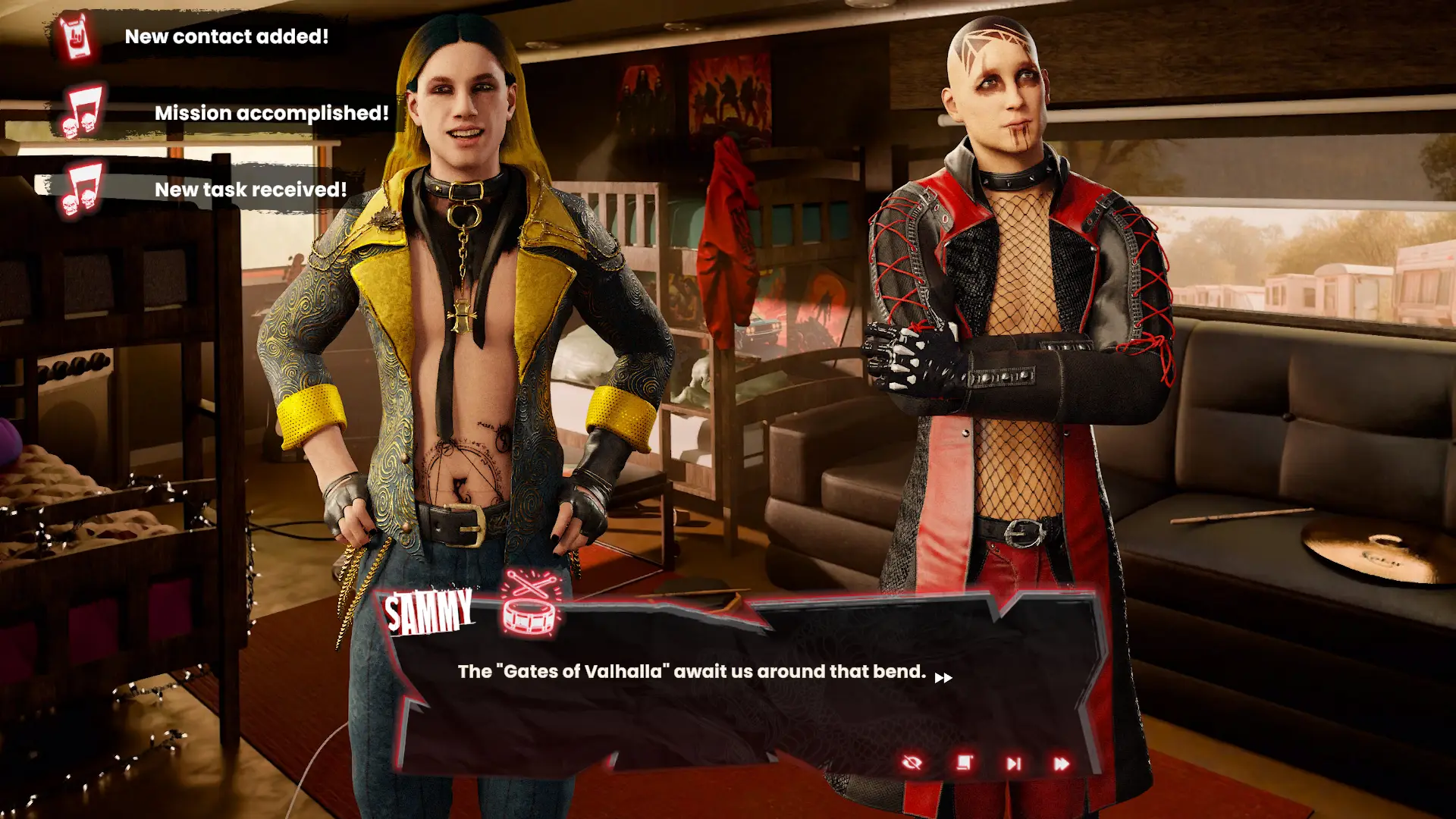 Sex, Sin & Rock’N’Roll gameplay screenshot 5 (Ren'Py adult game) by Lewd Star – free download