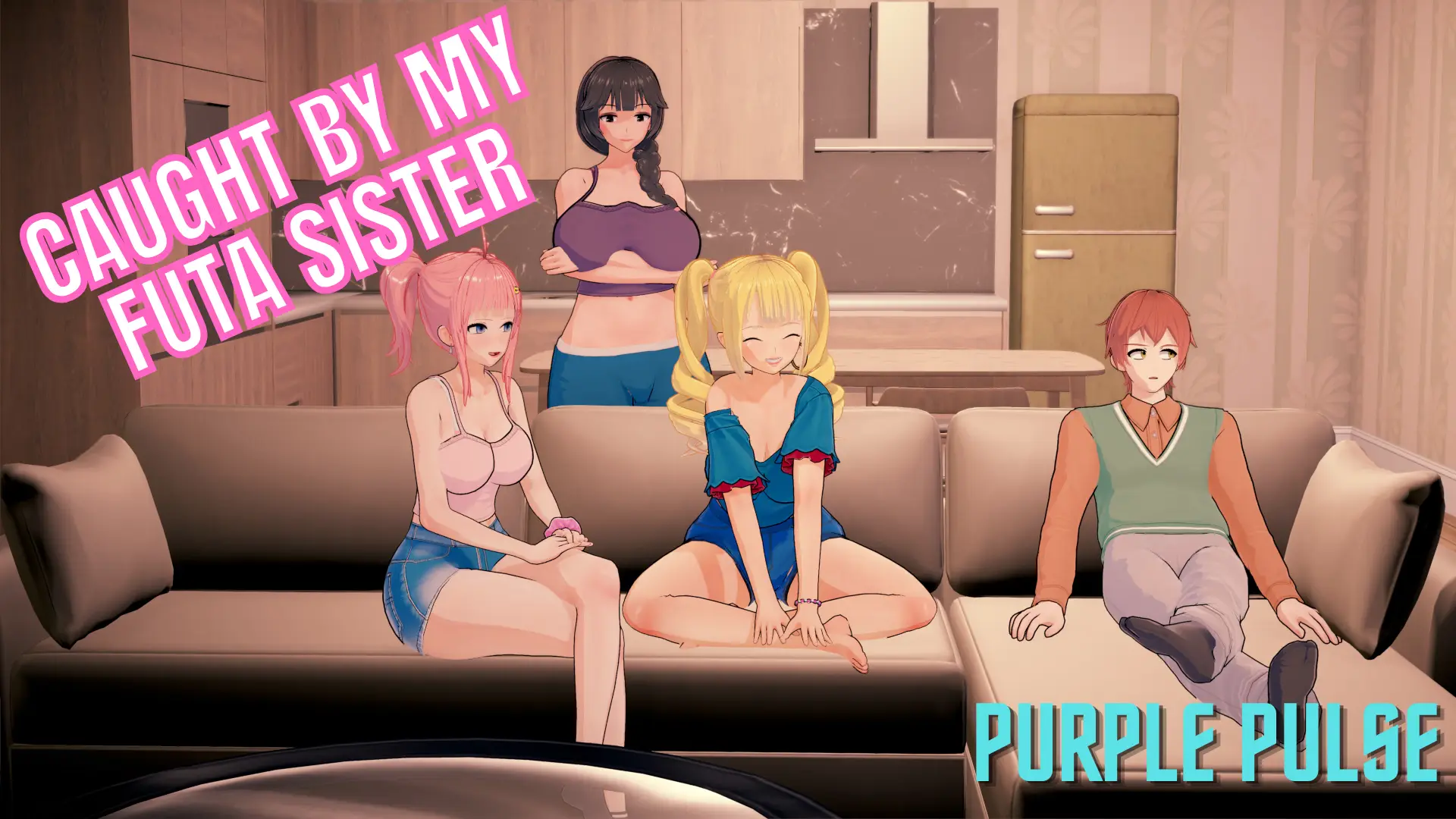 Caught By My Futa Sister cover 1.0 – Ren'Py adult game by Purple Pulse free download
