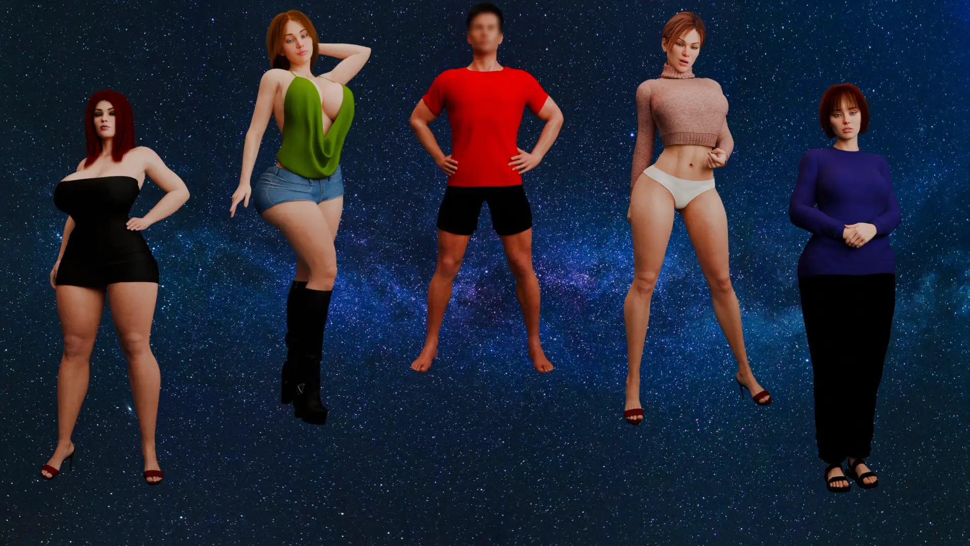 LittleBigSecret cover 1.0 – Ren'Py adult game by DesyraStudio free download