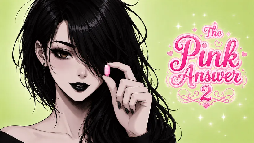 The Pink Answer 2 gameplay screenshot 1 (Ren'Py adult game) by MobsterCorgi – free download