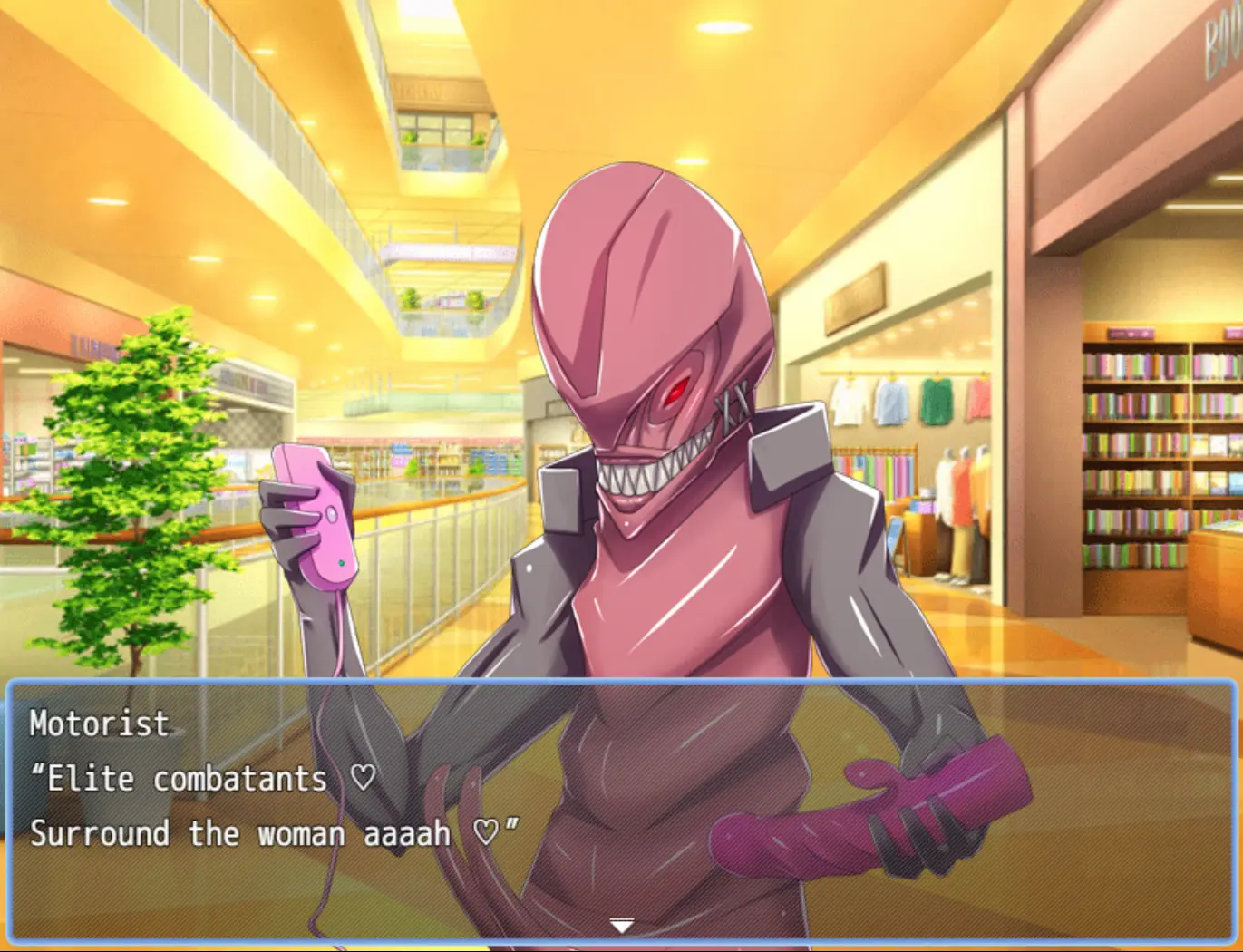 Hot-Blooded Innocent Squadron: Red and Pink gameplay screenshot 10 (Ren'Py adult game) by Reborn (リボン) – free download