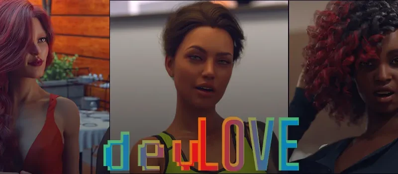 devLOVE cover 0.2.2 – Ren'Py adult game by Big Red Wolf free download