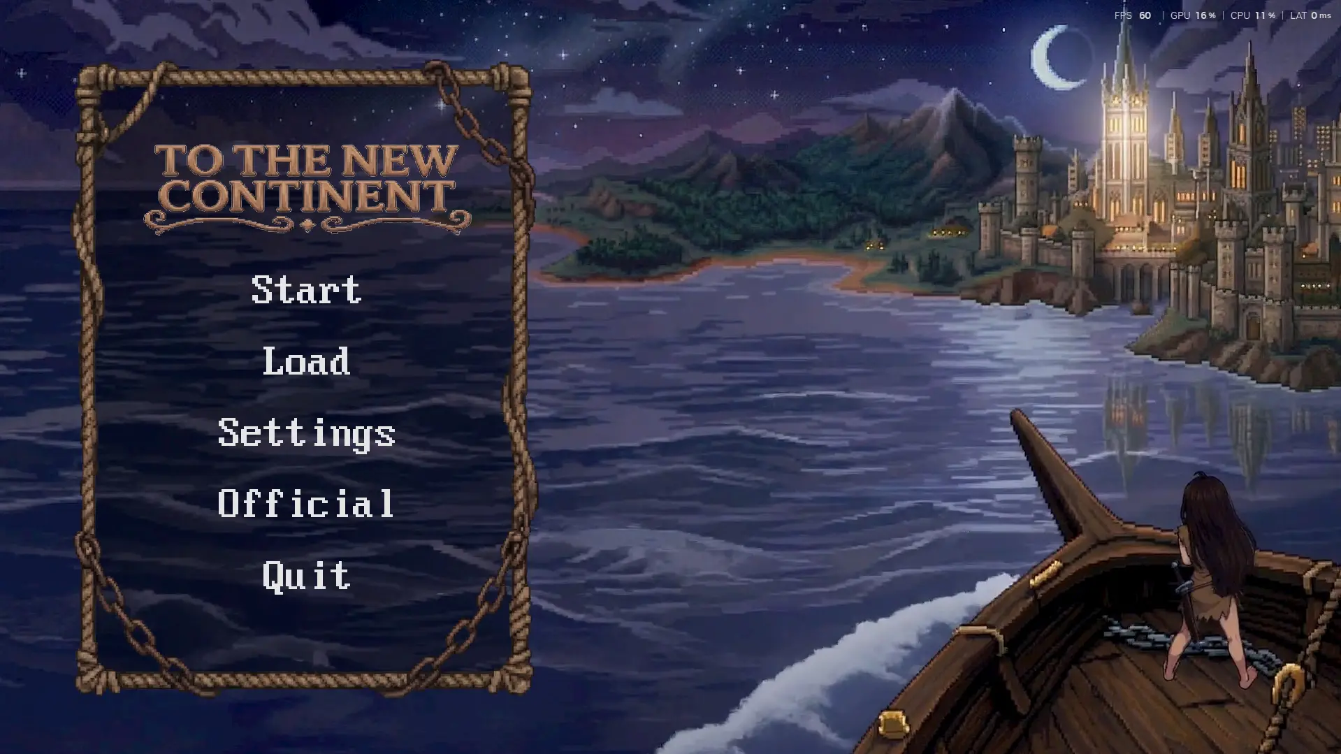 To the New Continent gameplay screenshot 1 (Ren'Py adult game) by Stone Phoenix – free download