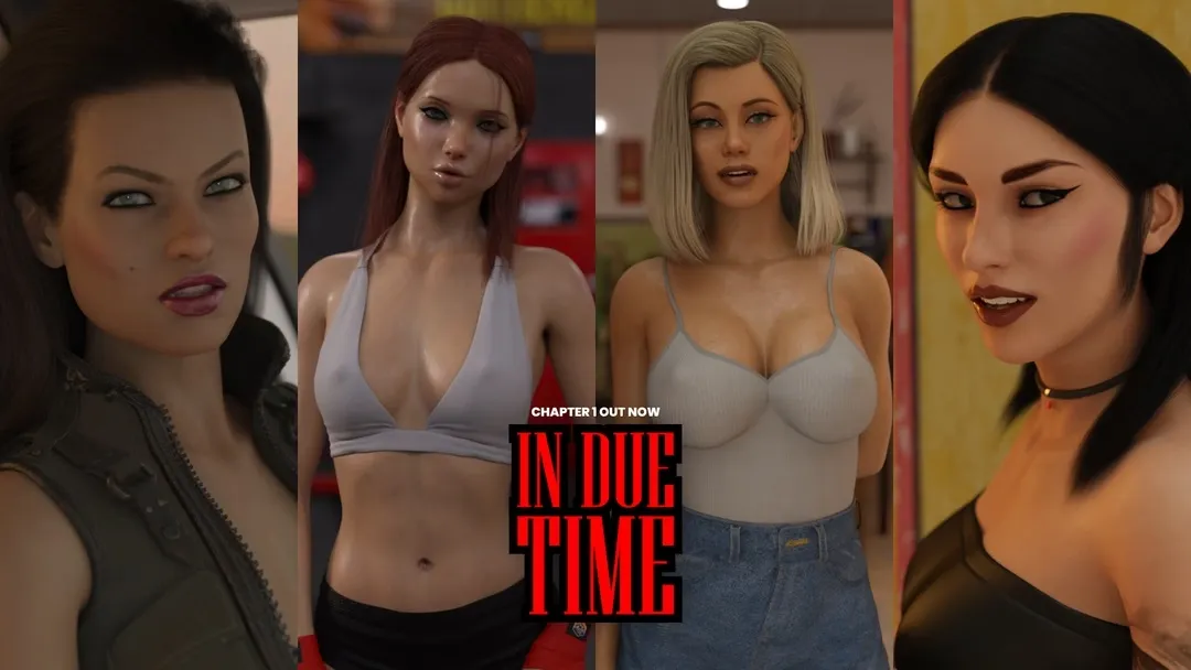 In Due Time cover Chapter 1 – Ren'Py adult game by Greebo Games free download