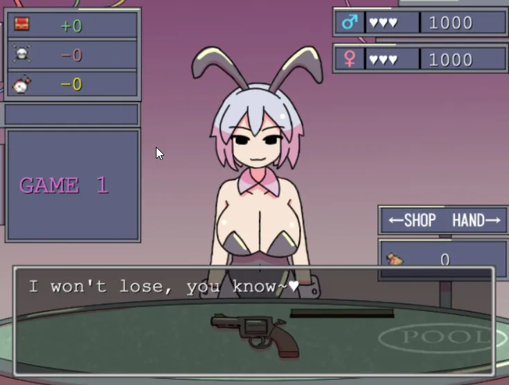 Chamber Game gameplay screenshot 2 (Ren'Py adult game) by HUNGRY CAMP – free download