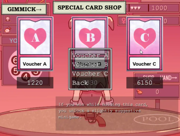 Chamber Game gameplay screenshot 5 (Ren'Py adult game) by HUNGRY CAMP – free download