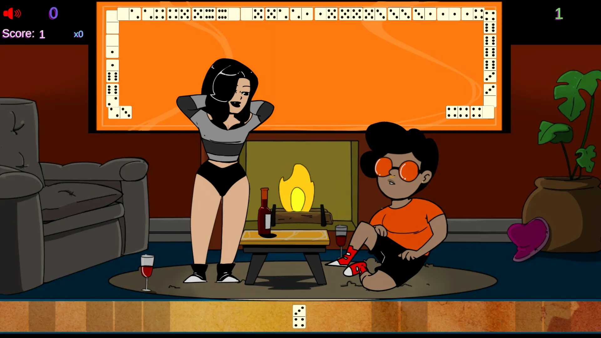 Domino Gotico gameplay screenshot 7 (Ren'Py adult game) by Rafael Dsilva – free download