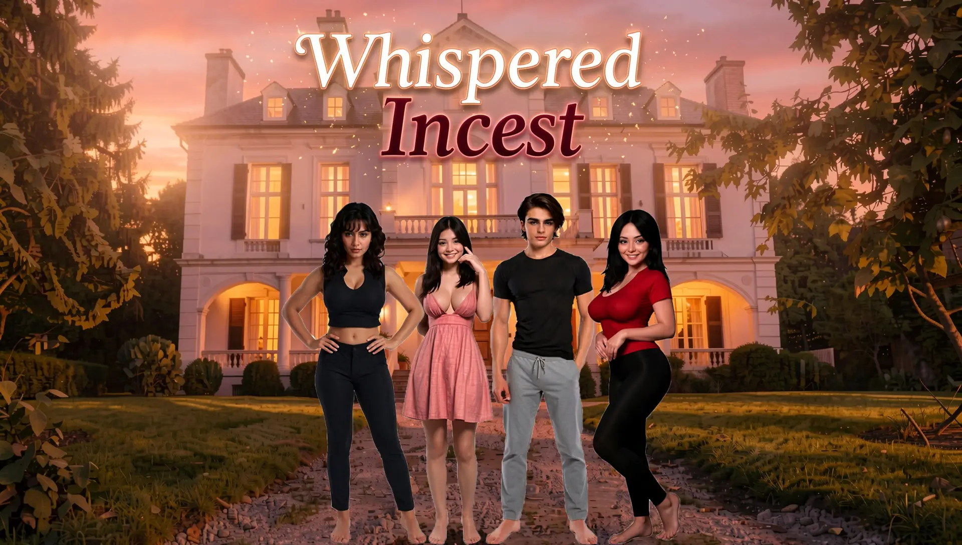 Whispered Incest gameplay screenshot 4 (Ren'Py adult game) by VI Games – free download