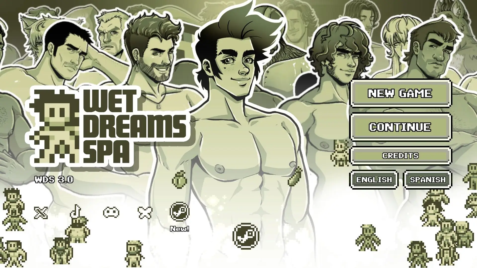 Wet Dreams Spa gameplay screenshot 8 (Ren'Py adult game) by Xlyph Bara Games – free download