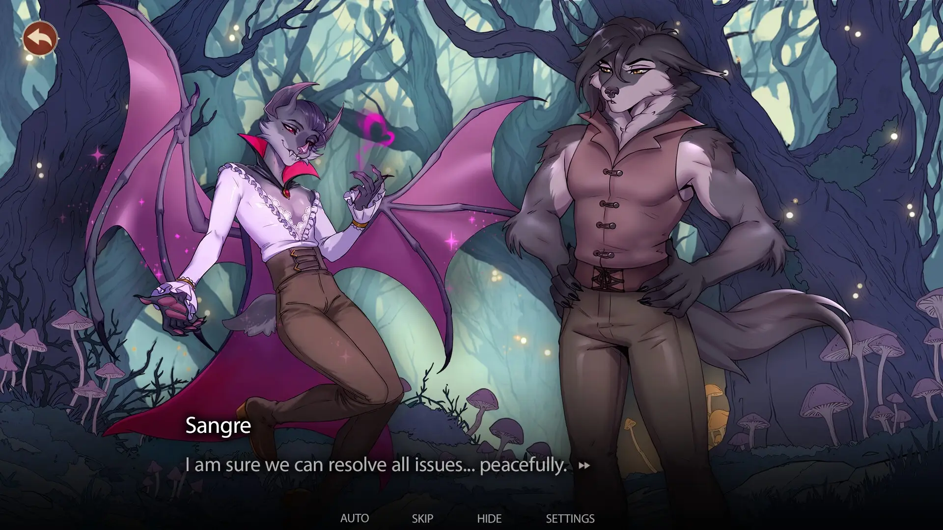 Dungeons & Furries gameplay screenshot 9 (Ren'Py adult game) by Furlough Games – free download