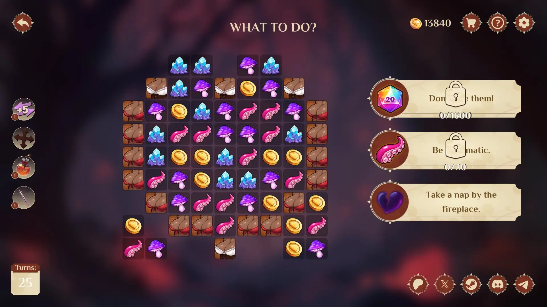 Dungeons & Furries gameplay screenshot 15 (Ren'Py adult game) by Furlough Games – free download