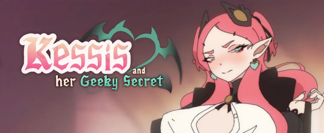 Kessis and her Geeky Secret cover 1.0.2 – Ren'Py adult game by Sonakari free download
