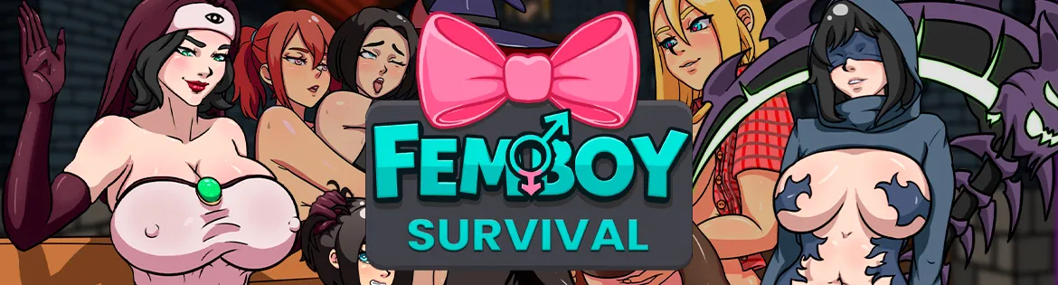 Femboy Survival cover Beta 1.2.2 – Ren'Py adult game by 2DNiem free download